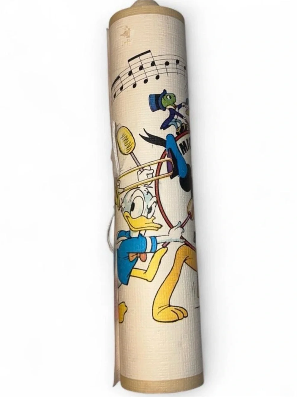 Vintage Walk Disney Productions Mickey Mouse Band Wallpaper Border Roll 9” Rare